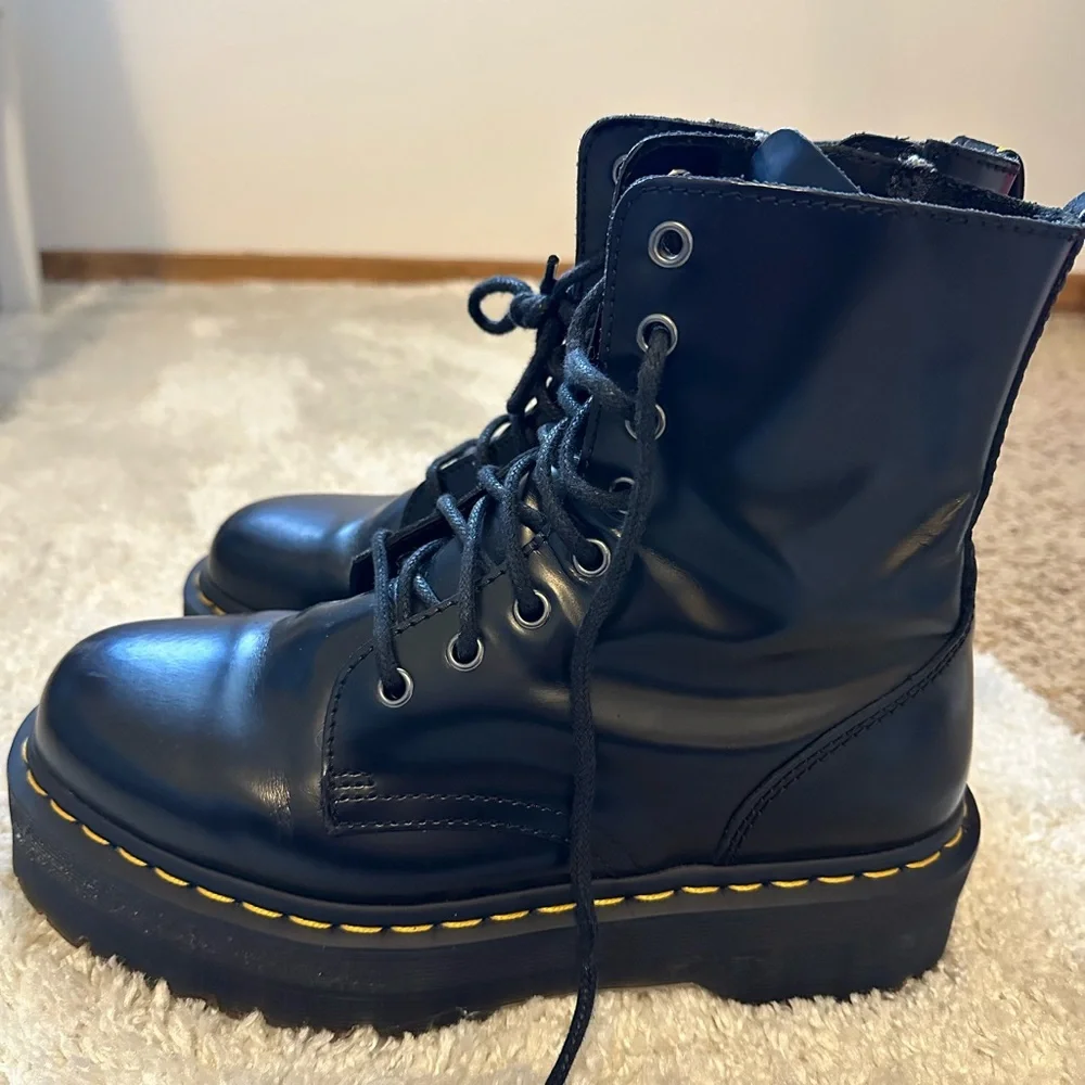 Gently used Jadon Platform Doc Martens - Picture 3 of 9